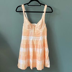 For Love and Lemons Plaid Dress